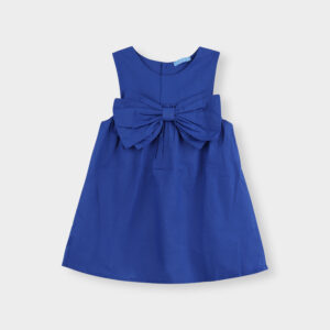 שמלה פפיון כחול רויאל - 2-3Y