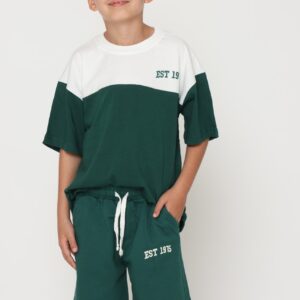 חליפת est 1975 ירוקה - 7-8Y