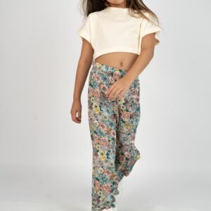 מכנס פרחוני - 9-10Y